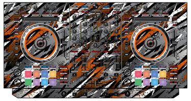 Pioneer DJ DDJ SX Skin Sparkasm Orange